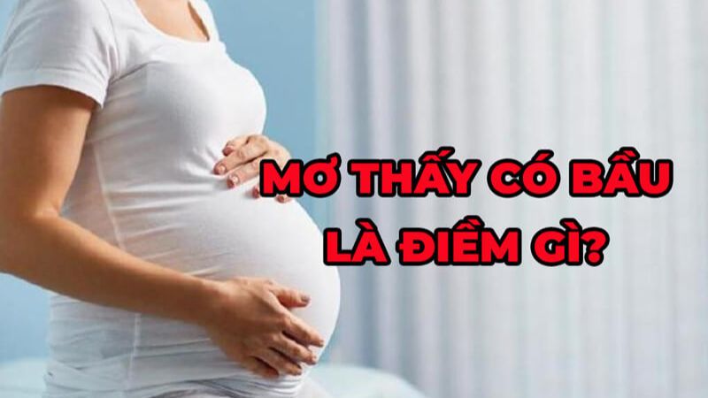 Nằm mơ thấy có bầu là điềm gì? 